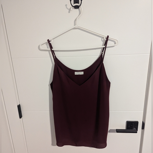 Burgundy Babaton tank top - Picture 1 of 3